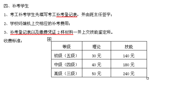 20180321考工补考费用标准.png